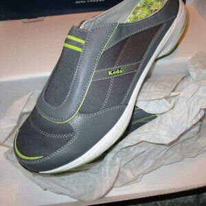 new in box toning & style gray slip on keds sz 11 m  orig $55